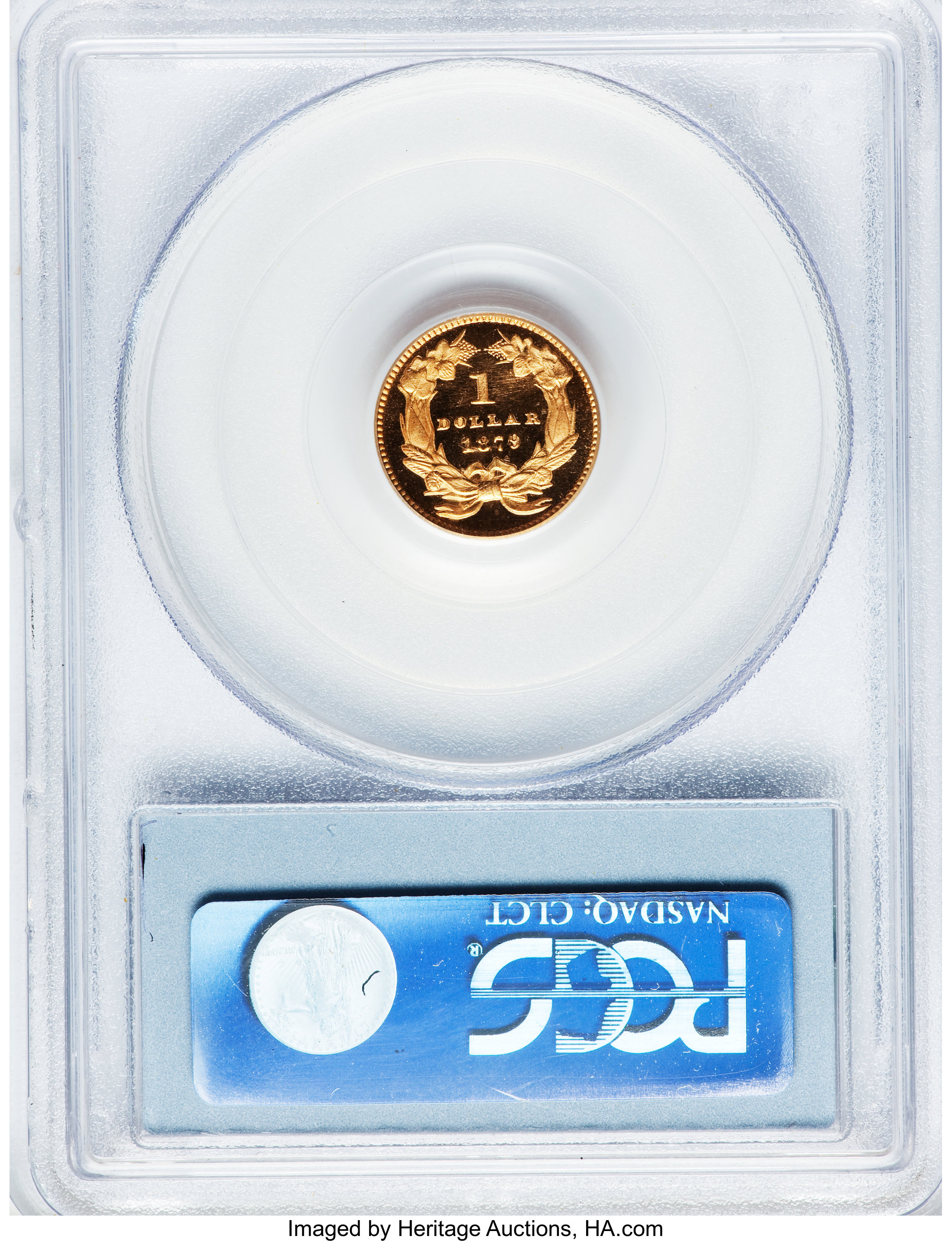image for: 1879 G$1 PR66 Deep Cameo PCGS. CAC....