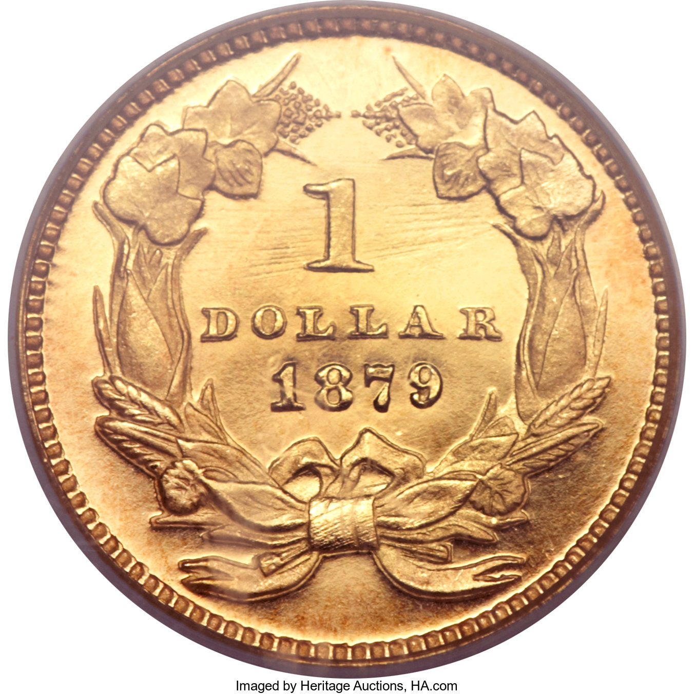 image for: 1879 G$1 PR66 Deep Cameo PCGS. CAC....