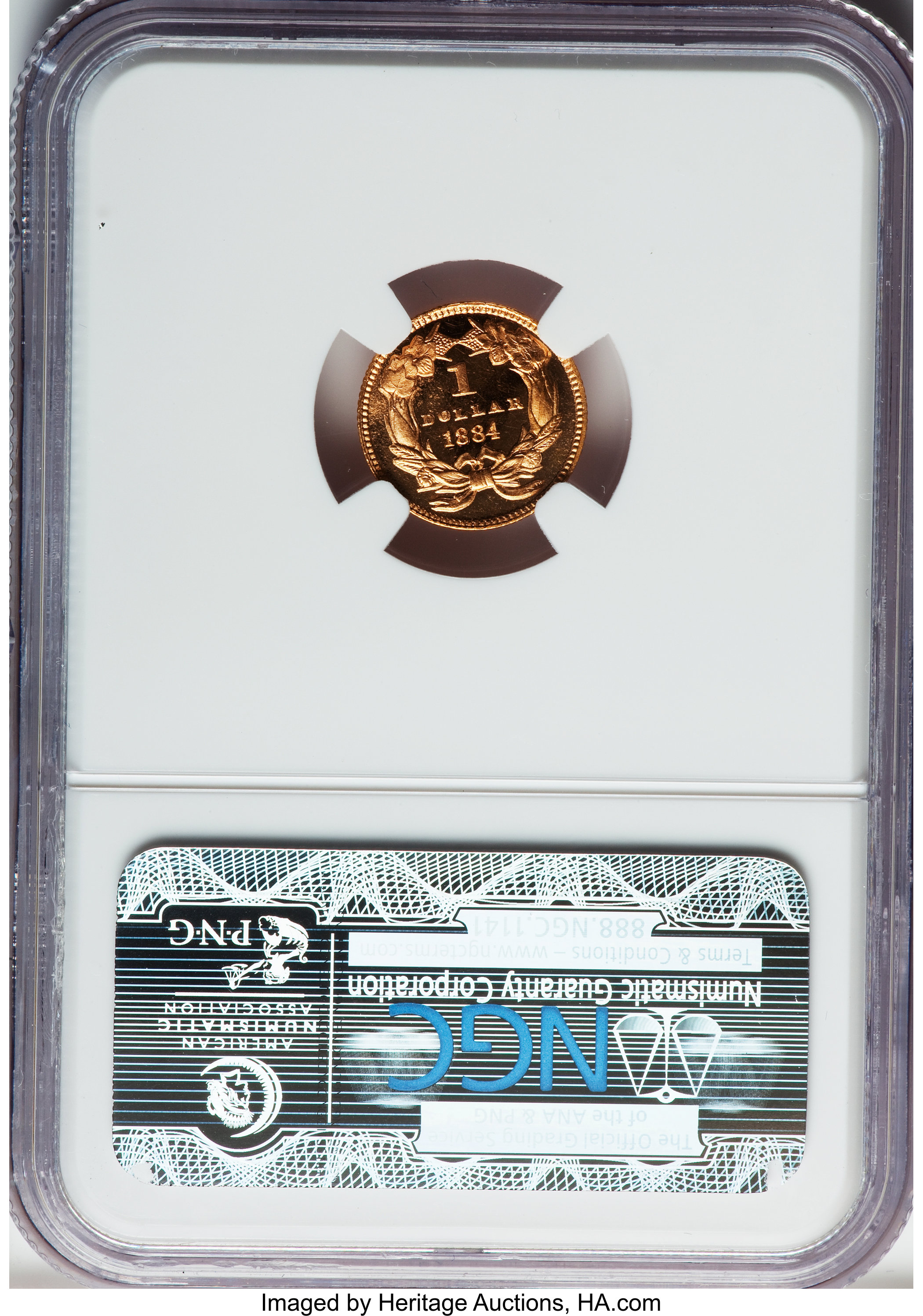 image for: 1884 G$1 PR64  ★  Ultra Cameo NGC....