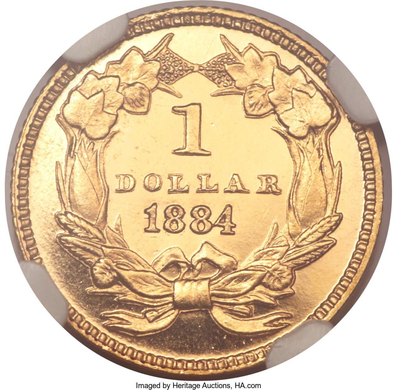 image for: 1884 G$1 PR64  ★  Ultra Cameo NGC....