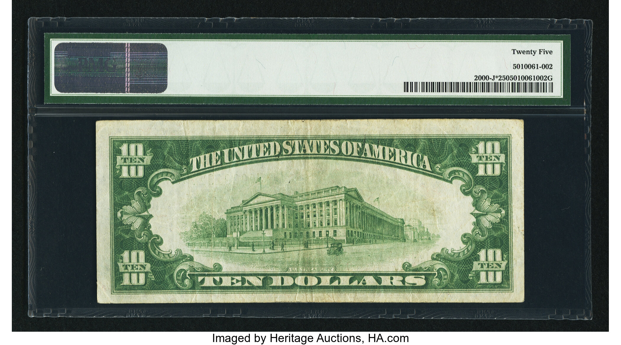 image for: Fr. 2000-J* $10 1928 Federal Reserve Star Note. PMG Very Fine 25....