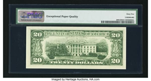 image for: Fr. 2069-B $20 1969B Federal Reserve Note. PMG Gem Uncirculated 65 EPQ....
