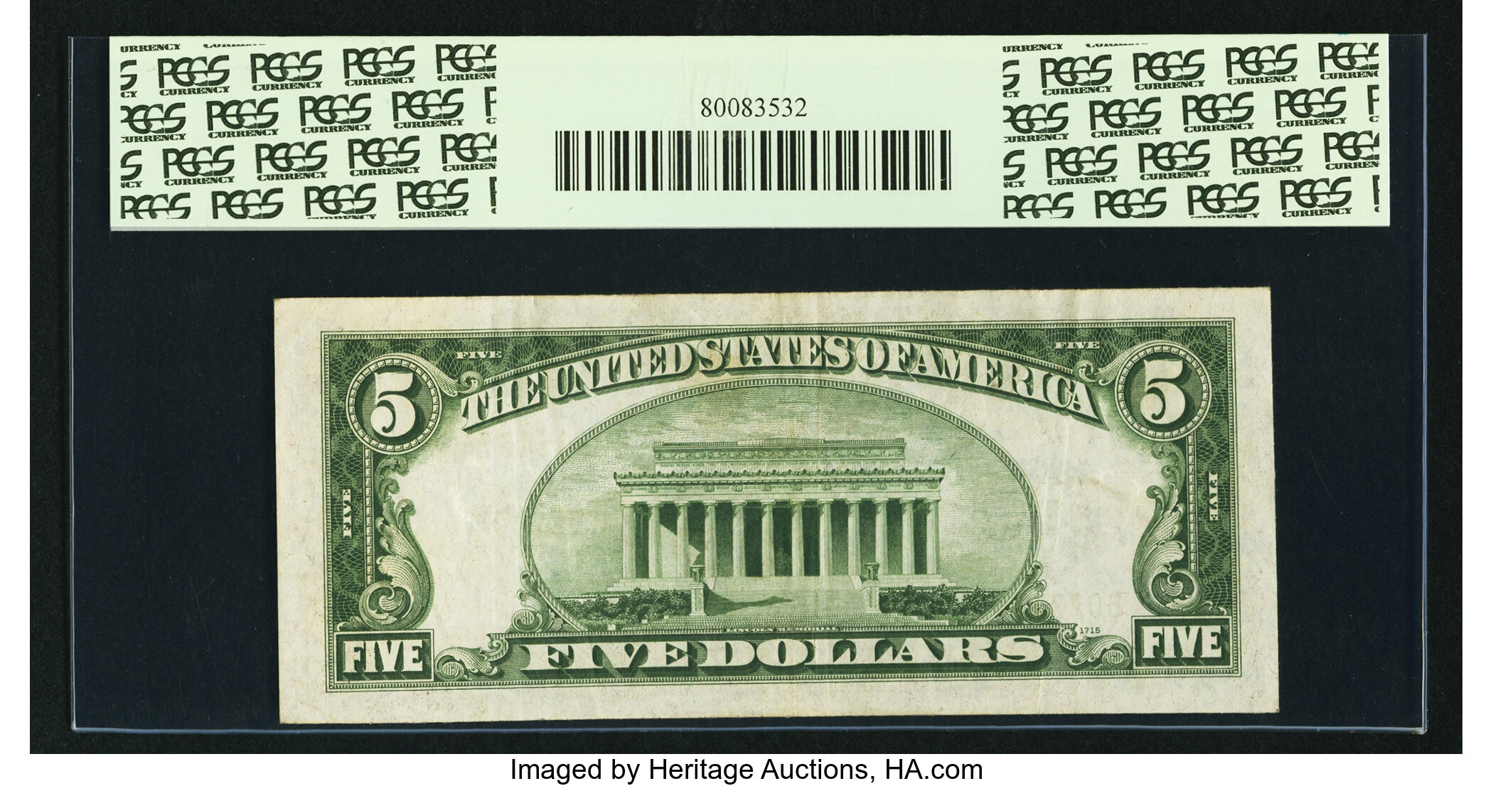 image for: Fr. 1958-B* $5 1934B Federal Reserve Star Note. PCGS Very Fine 35PPQ....
