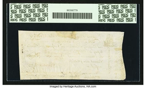 image for: Virginia September 1, 1775 £5 James River Bank PCGS Apparent Extremely Fine 45....
