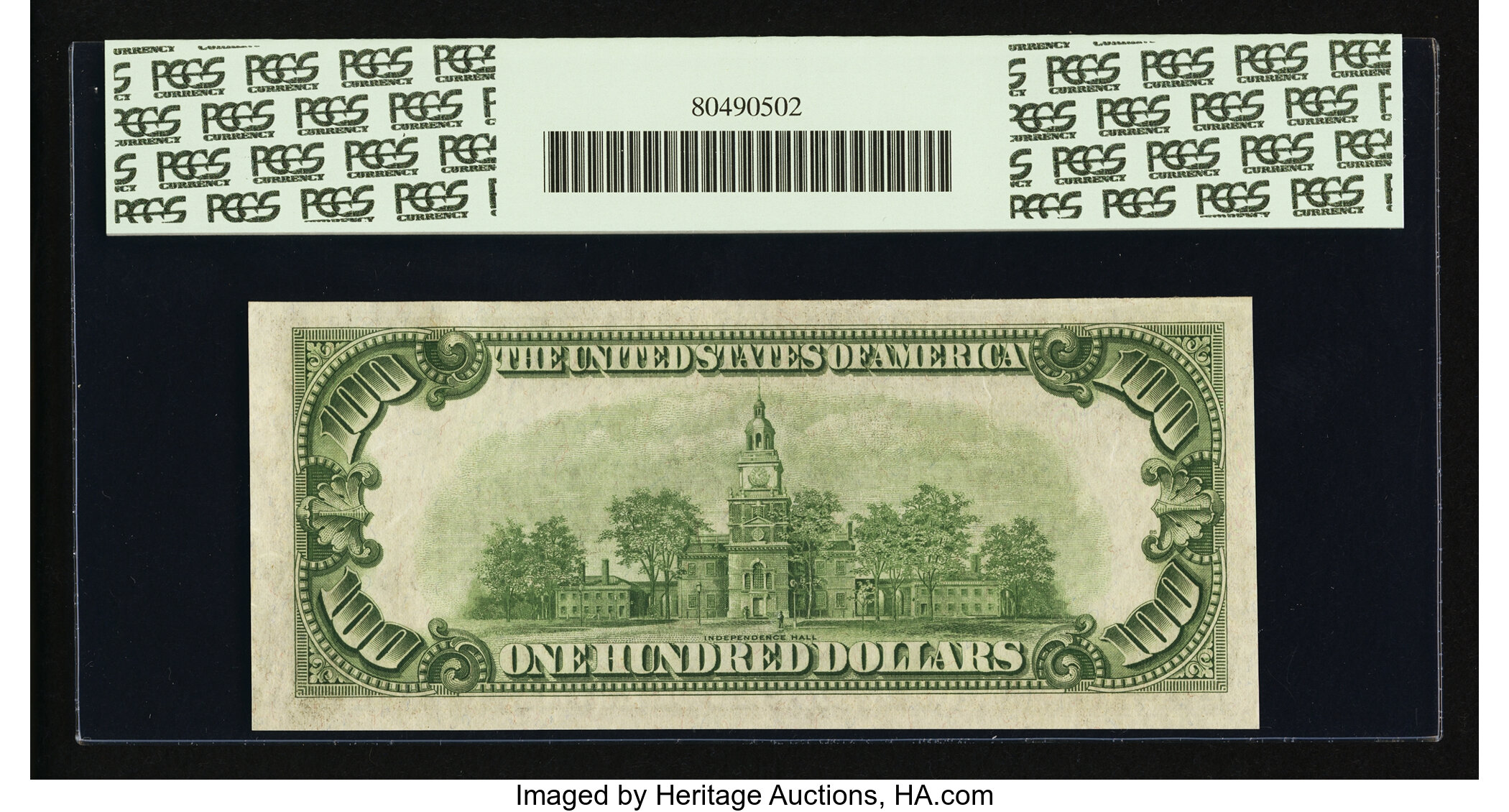 image for: Fr. 2152-A* $100 1934 Federal Reserve Note. PCGS Choice New 63PPQ....