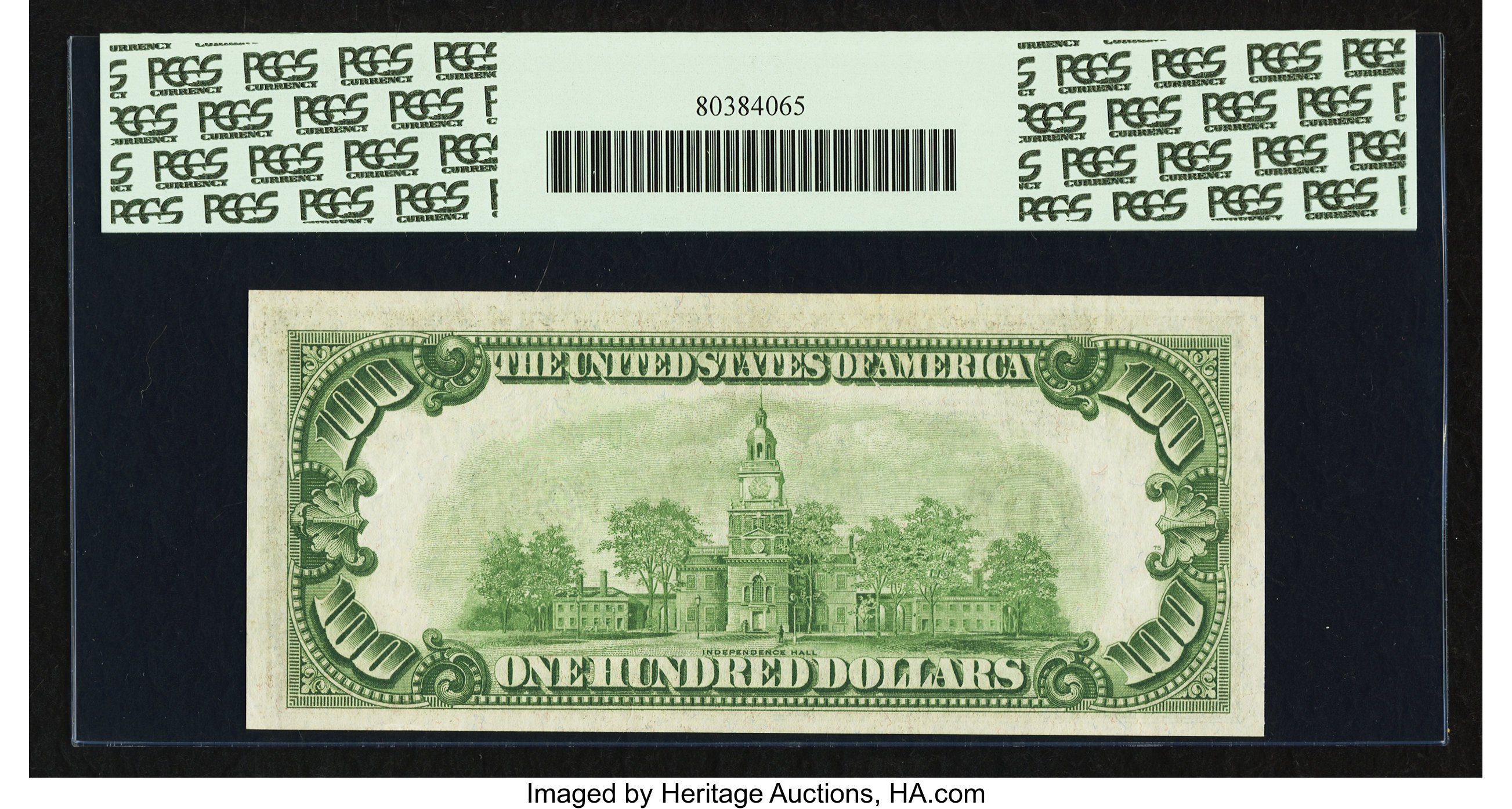 image for: Fr. 2152-D* $100 1934 Federal Reserve Note. PCGS Choice New 63PPQ....