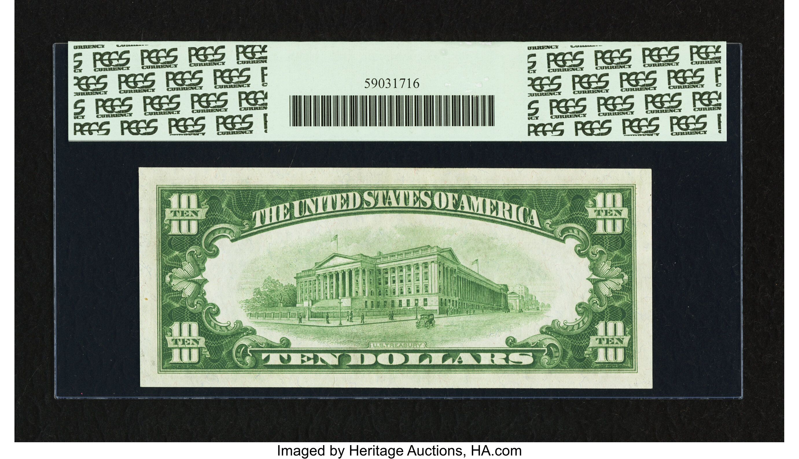image for: Fr. 2000-C* $10 1928 Federal Reserve Note. PCGS Gem New 66PPQ....