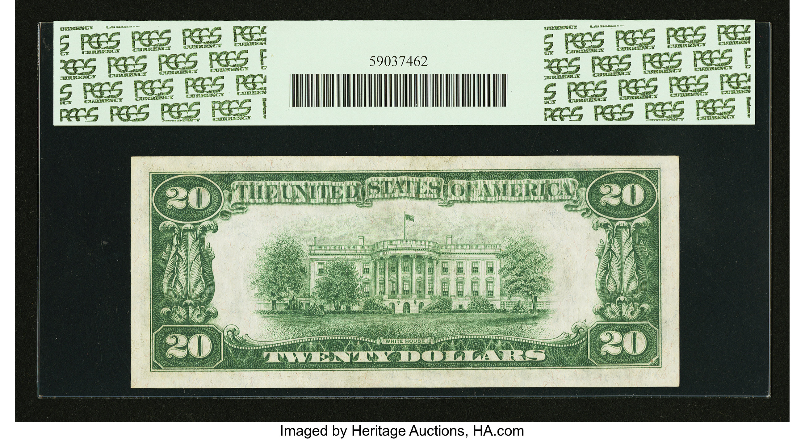 image for: Fr. 2050-B* $20 1928 Federal Reserve Note. PCGS Gem New 66PPQ....