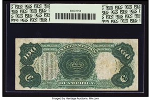 image for: Fr. 181 $100 1880 Legal Tender PCGS Very Fine 20....
