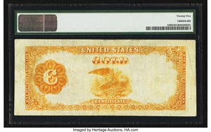 image for: Fr. 1206 $100 1882 Gold Certificate PMG Very Fine 25....