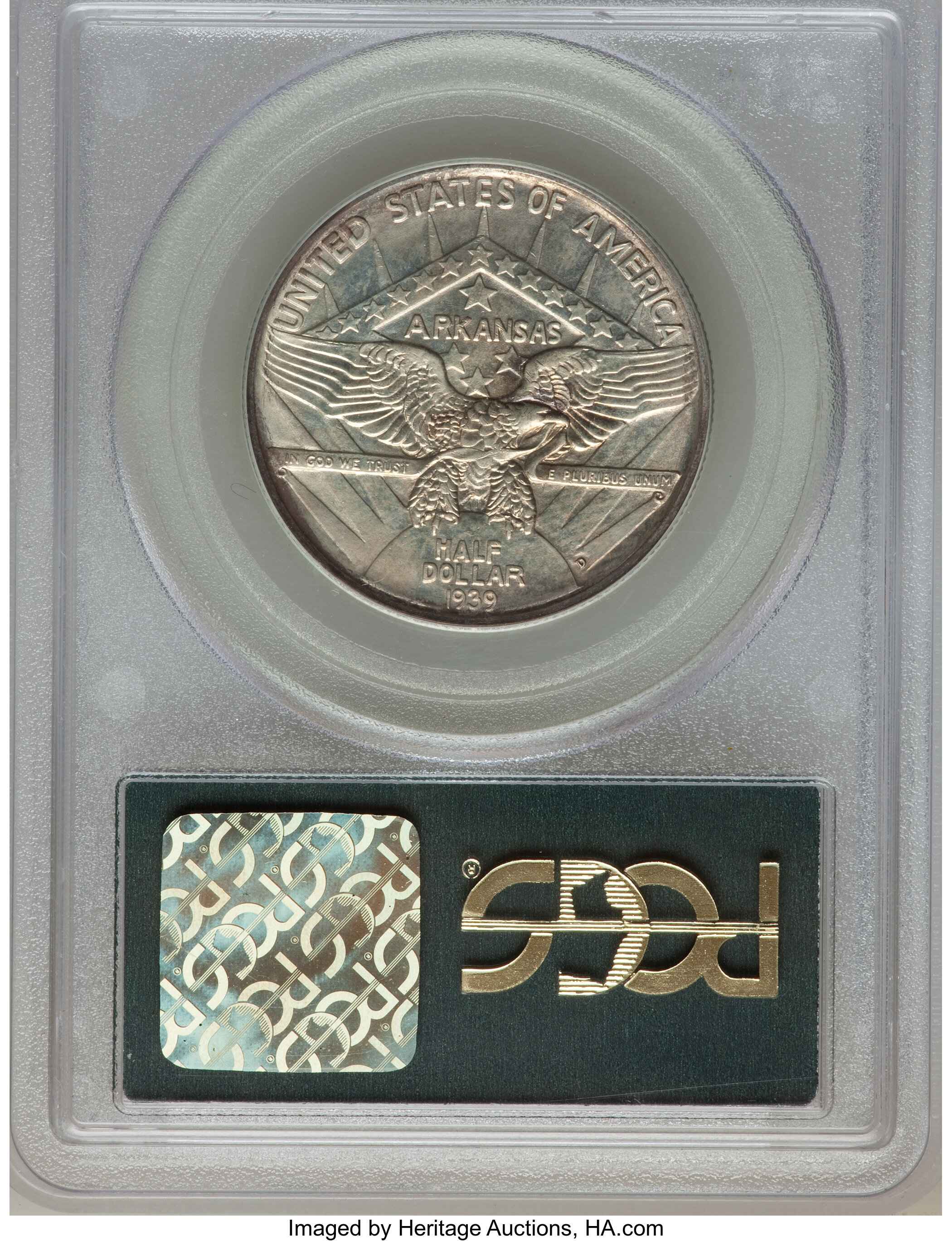 1939-D 50c Arkansas AU55 thumbnail 11
