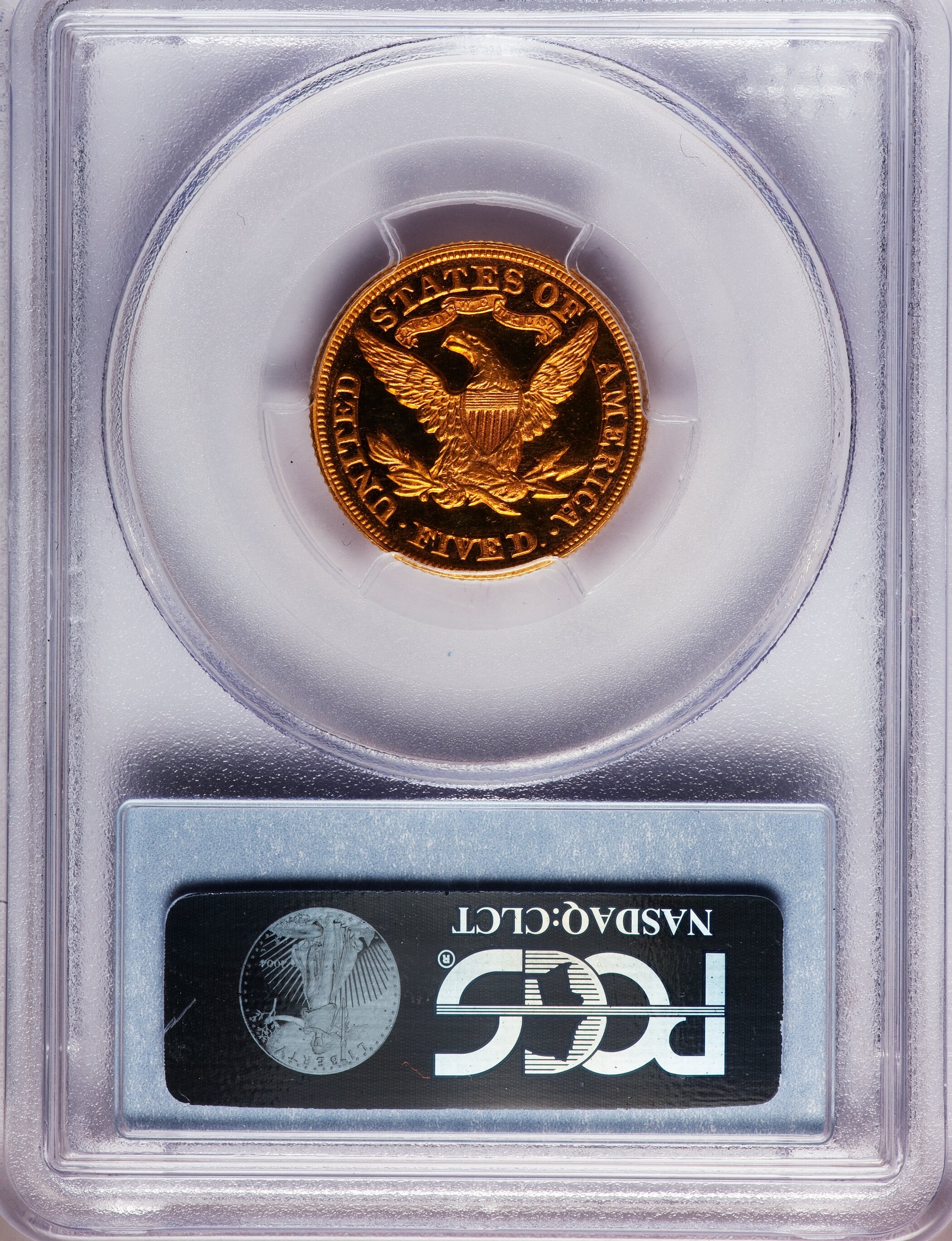 image for: 1880 $5 PR62 Cameo PCGS....