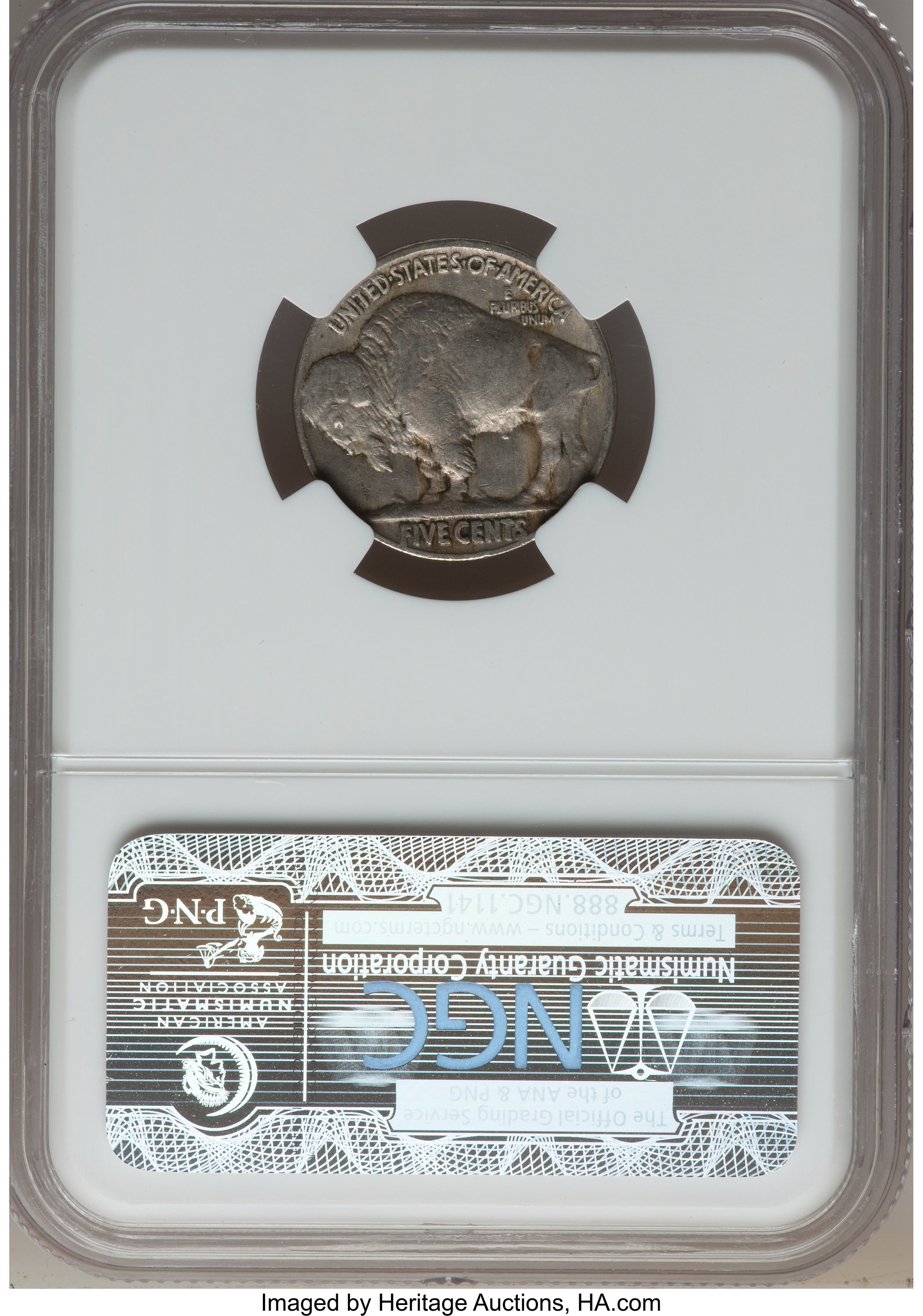 1935 5c AG3 CAC thumbnail 11