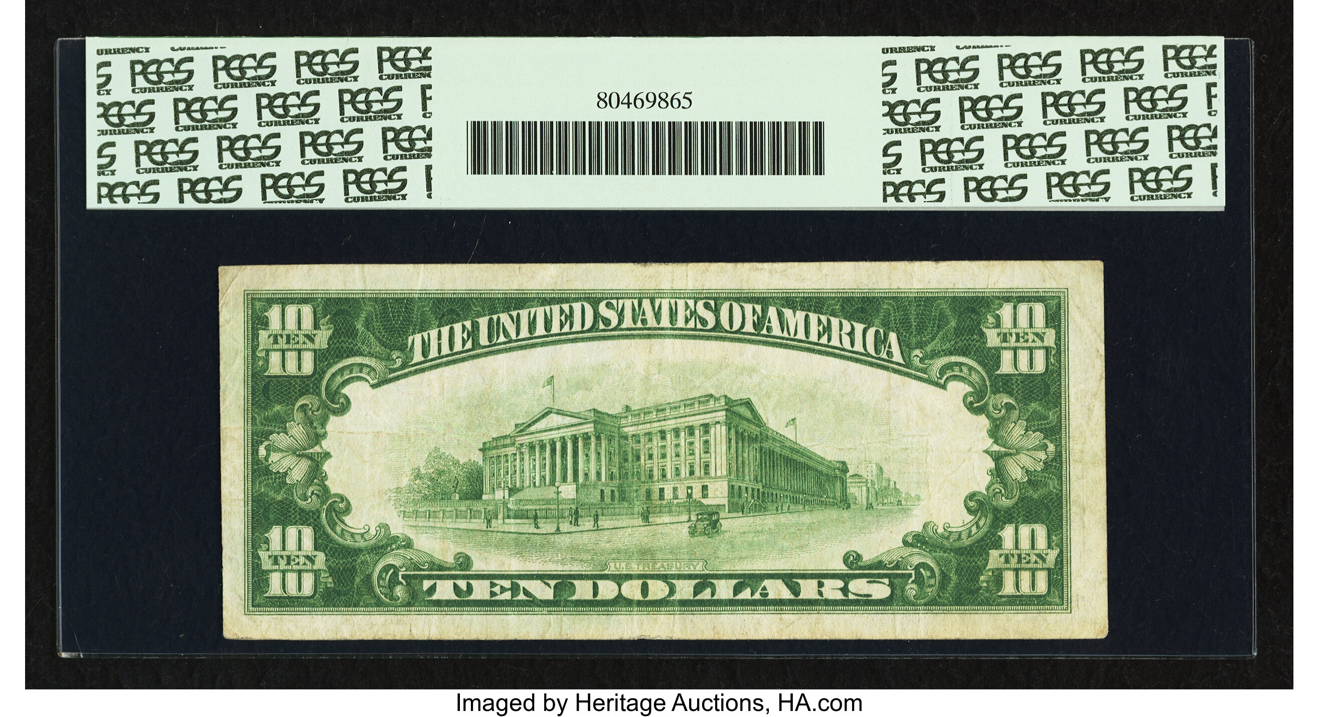 image for: Scarce Fr. 2000-F* $10 1928 Federal Reserve Note. PCGS Fine 15....