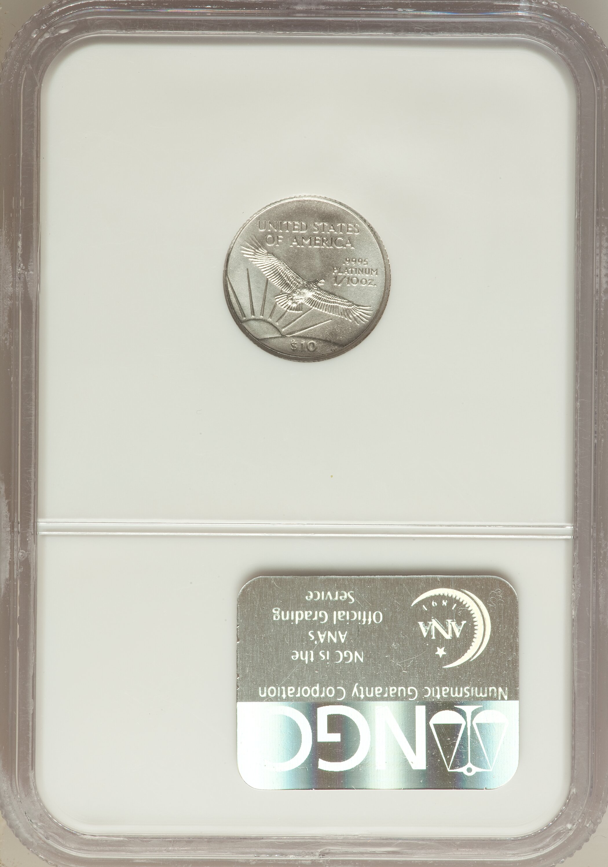 2004 P$100  Platinum Eagle MS65 thumbnail 9