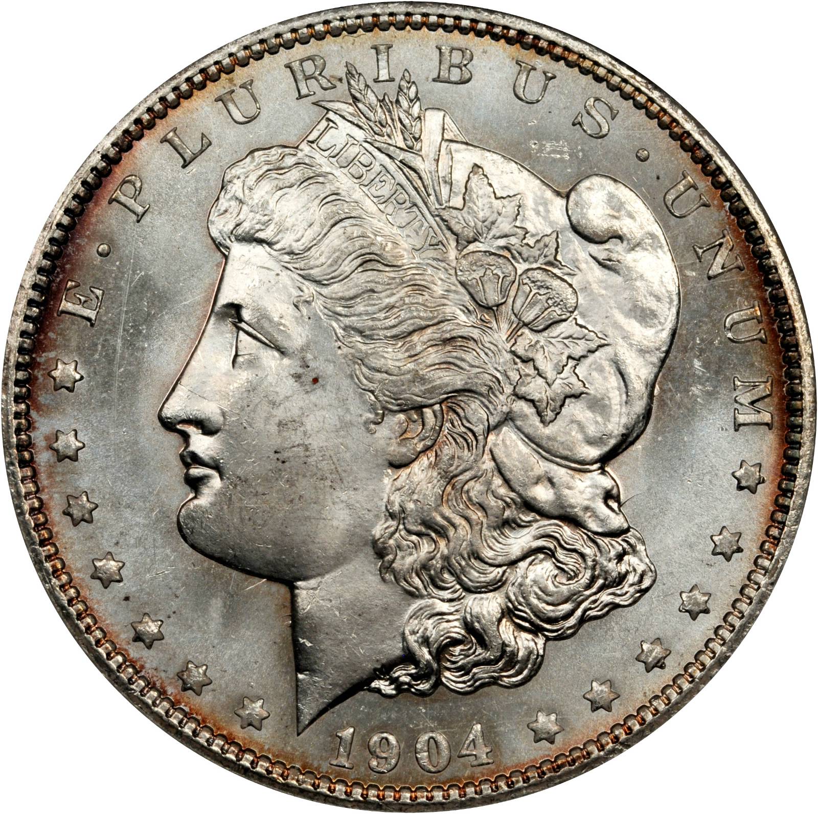 image for: 1904-O Morgan Silver Dollar. MS-65 DPL (NGC). OH.