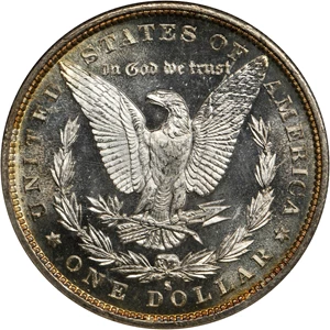 image for: 1880-S Morgan Silver Dollar. MS-69 (NGC).
