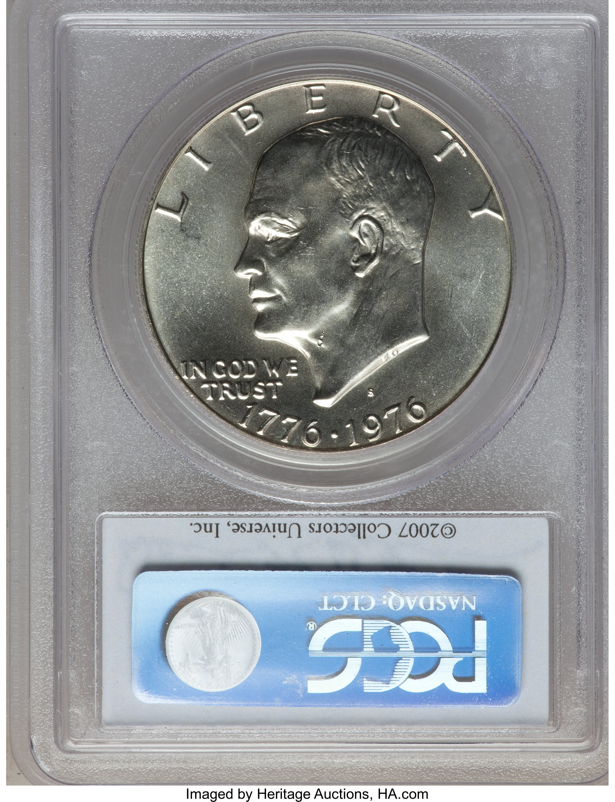1976-S $1  Silver MS60 thumbnail 4