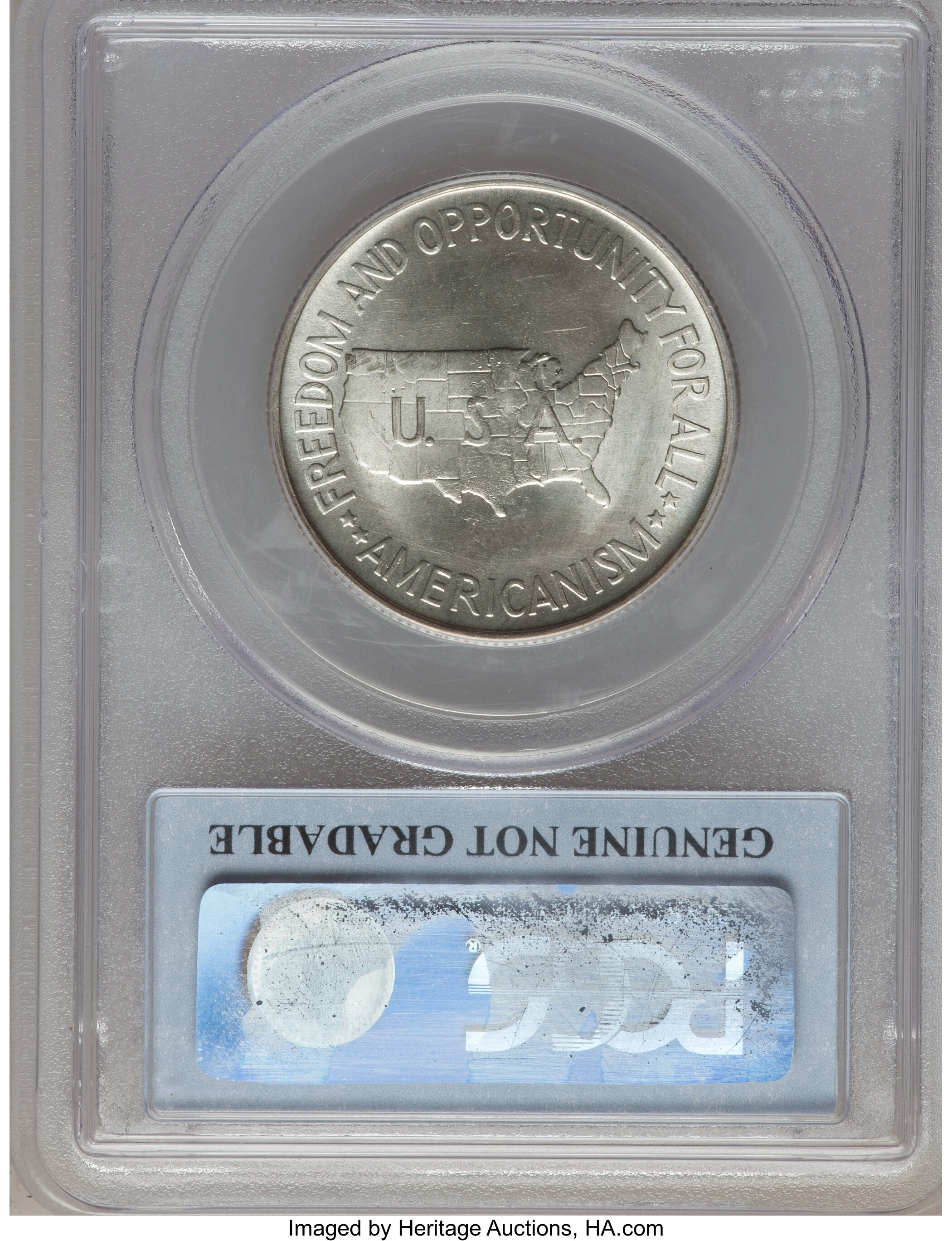 1953 50c Washington-Carver VF20 thumbnail 2