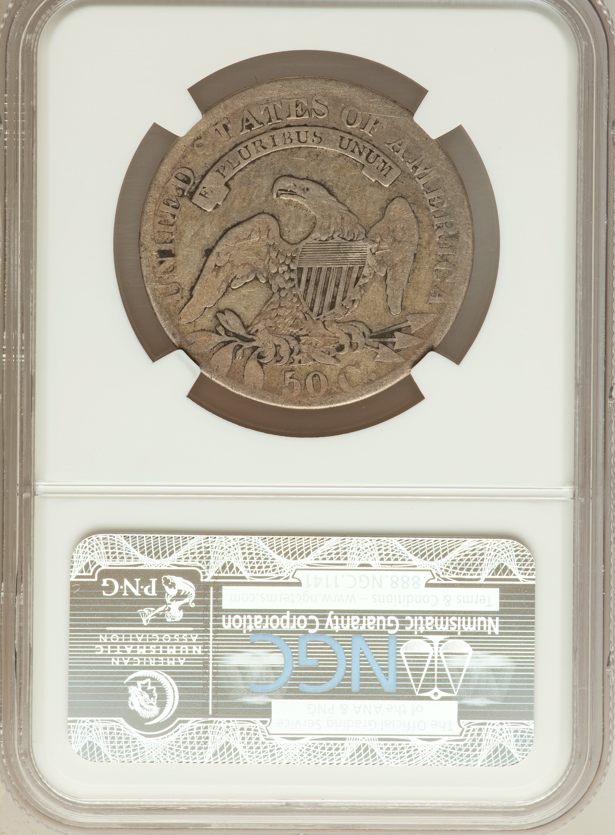1829 50c Small Letters AG3 thumbnail 2