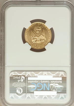 image for: 2011-P $5 U.S. Army Five Dollar MS70 NGC. NGC Census: (0). PCGS Population (139). (#506170)...