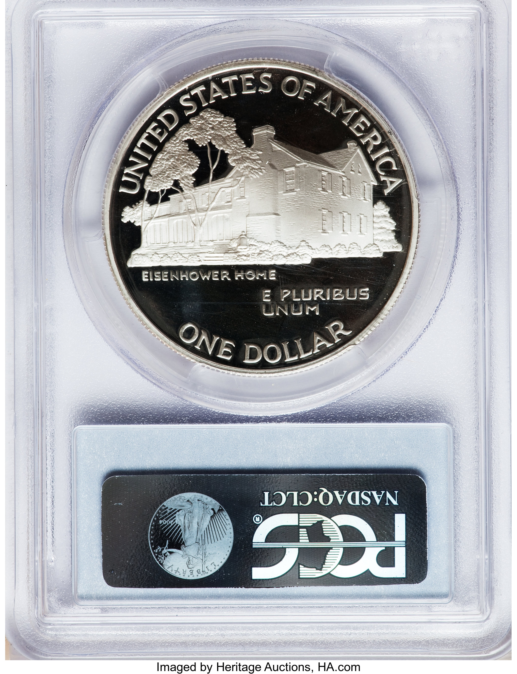 1990-P S$1 Eisenhower Centennial PR DCAM PR68 DCAM thumbnail 12
