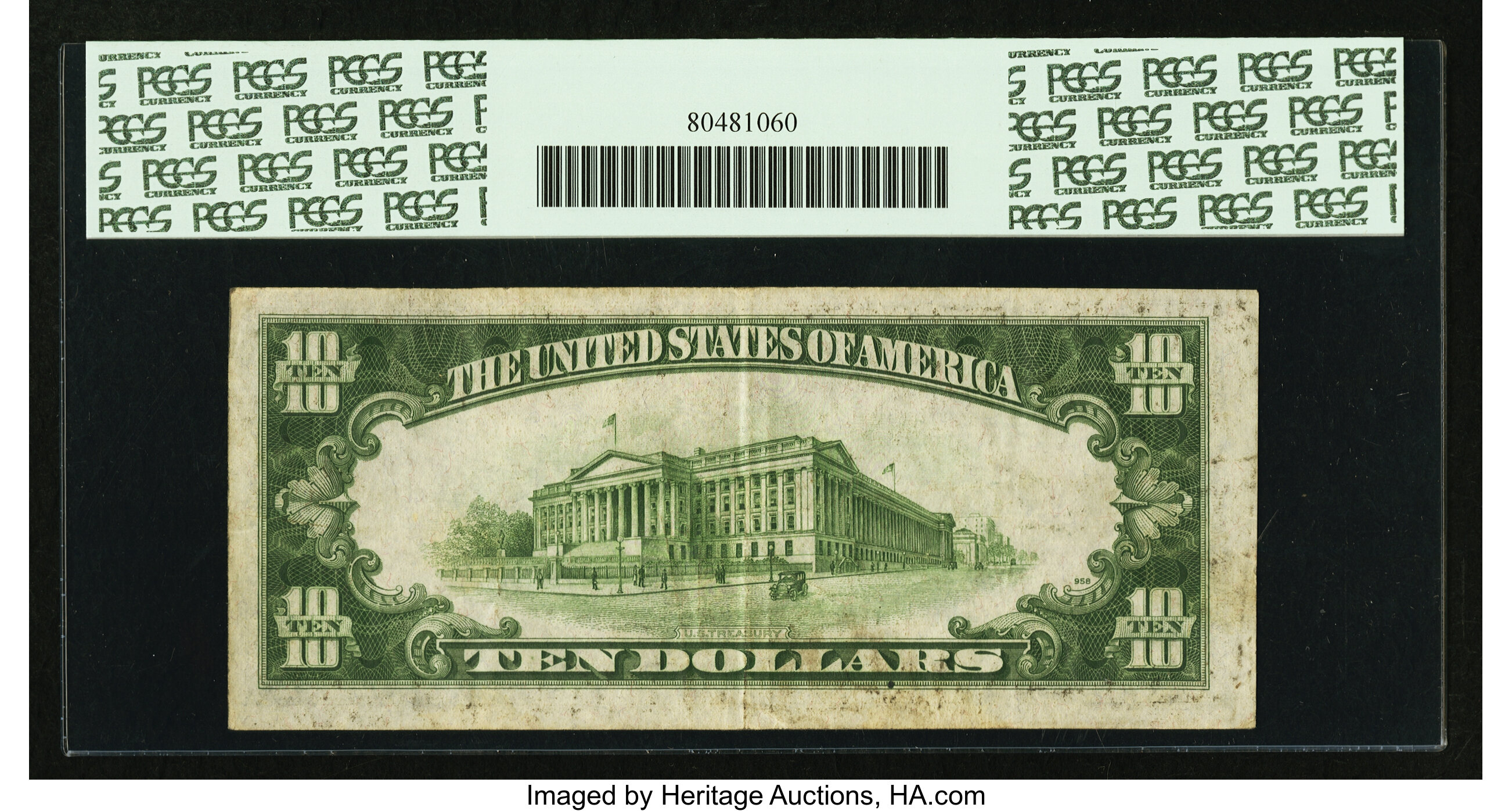 image for: Fr. 2006-A* $10 1934A Federal Reserve Note. PCGS Very Fine 25....