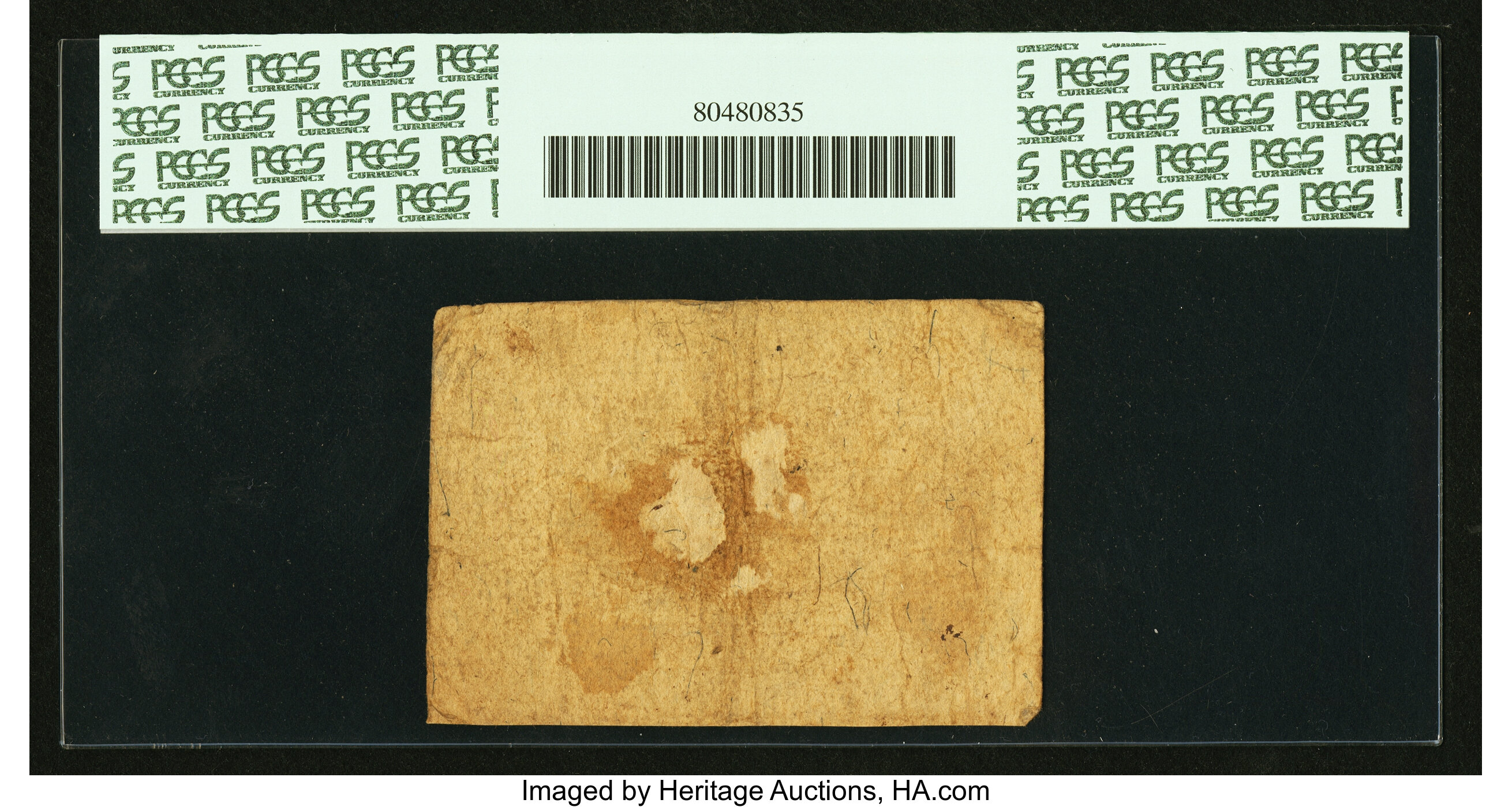 image for: Virginia October 20, 1777 $8 PCGS Apparent Very Fine 25....