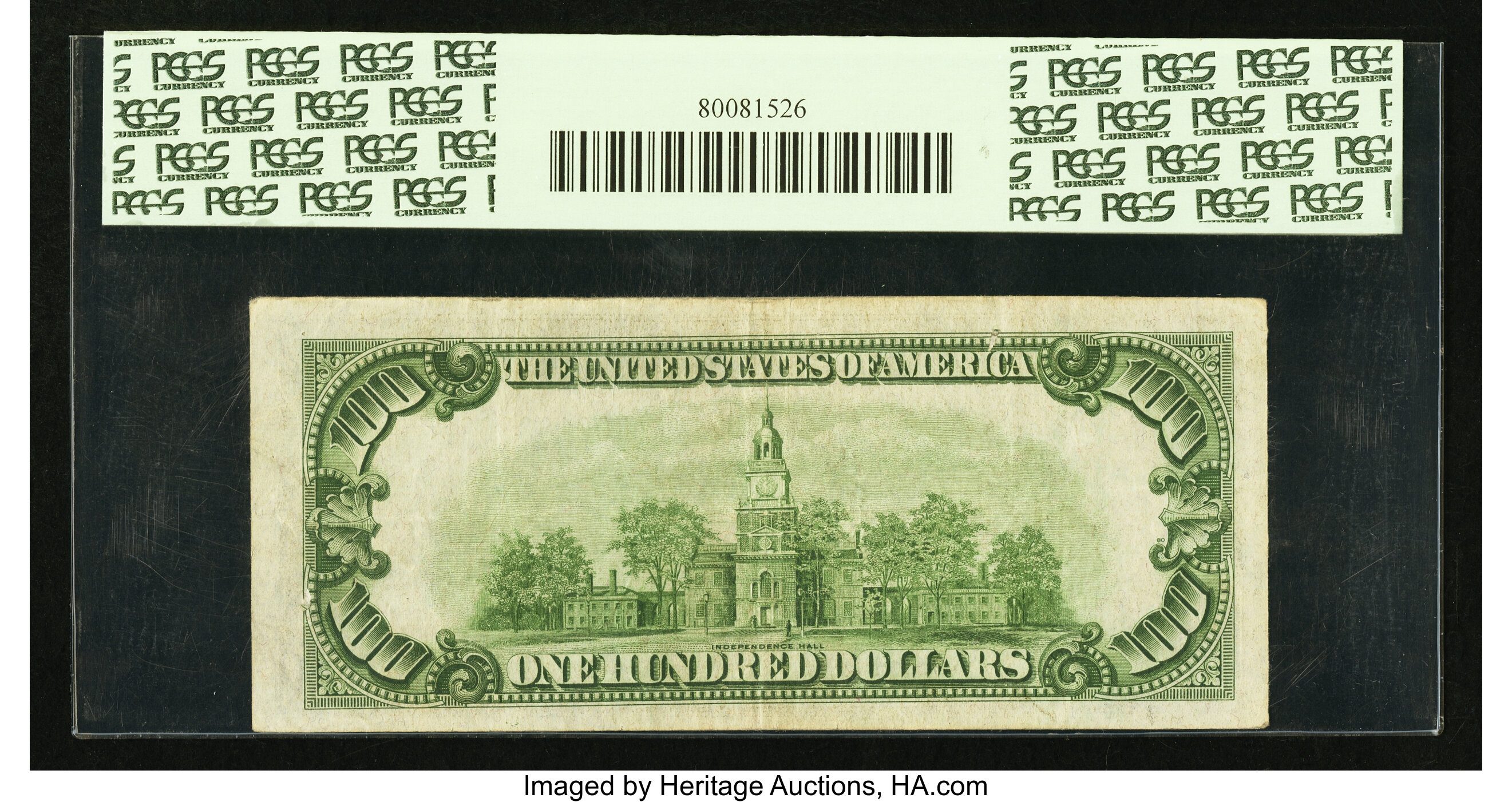 image for: Fr. 2152-G* $100 1934 Federal Reserve Star Note. PCGS Very Fine 30....