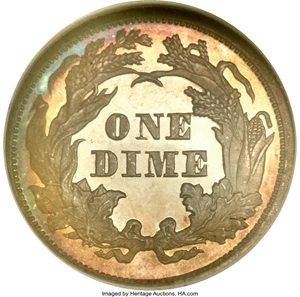 image for: 1866 10C PR68 NGC....