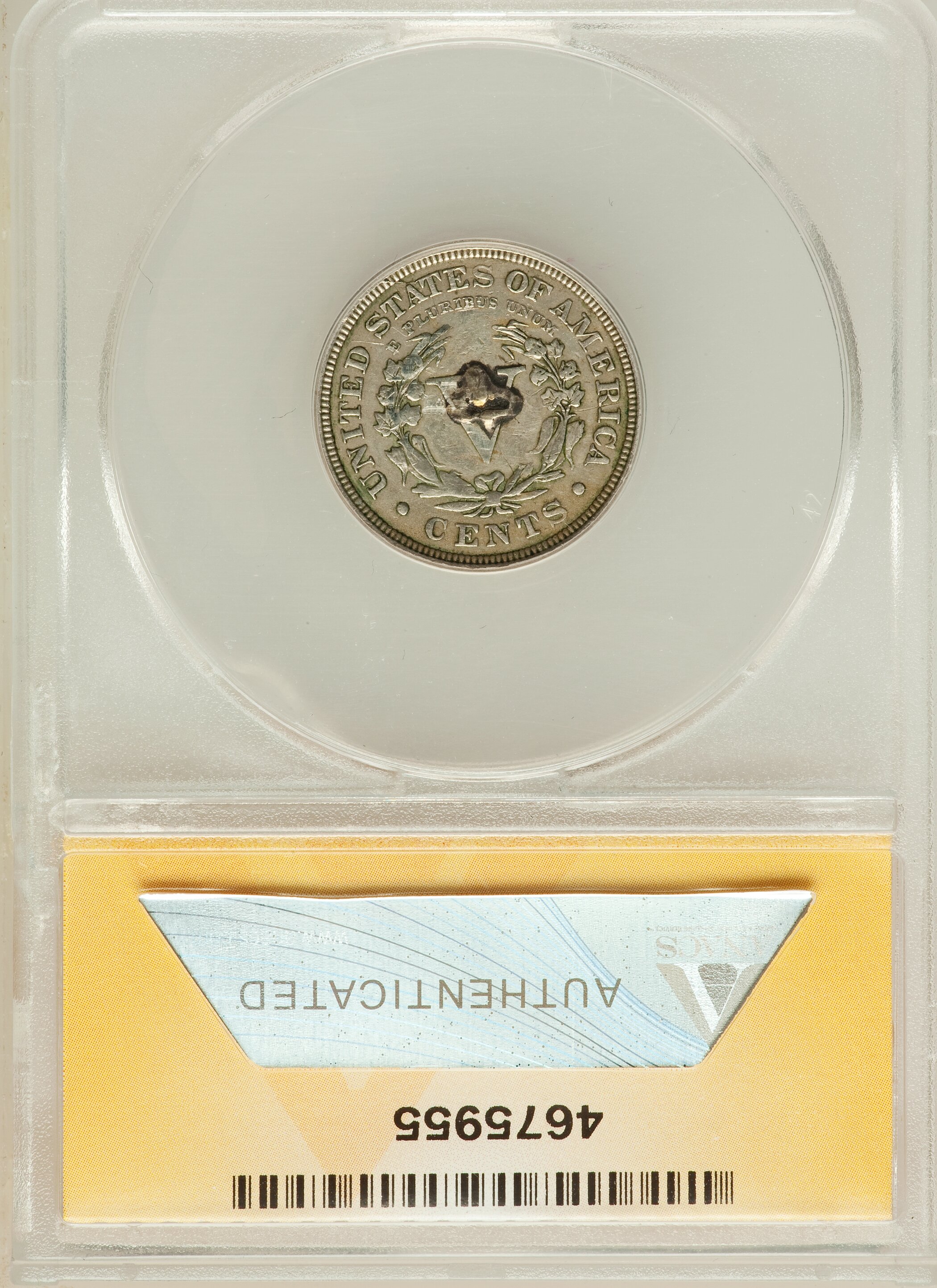 1883 5c Cents VF30 thumbnail 15