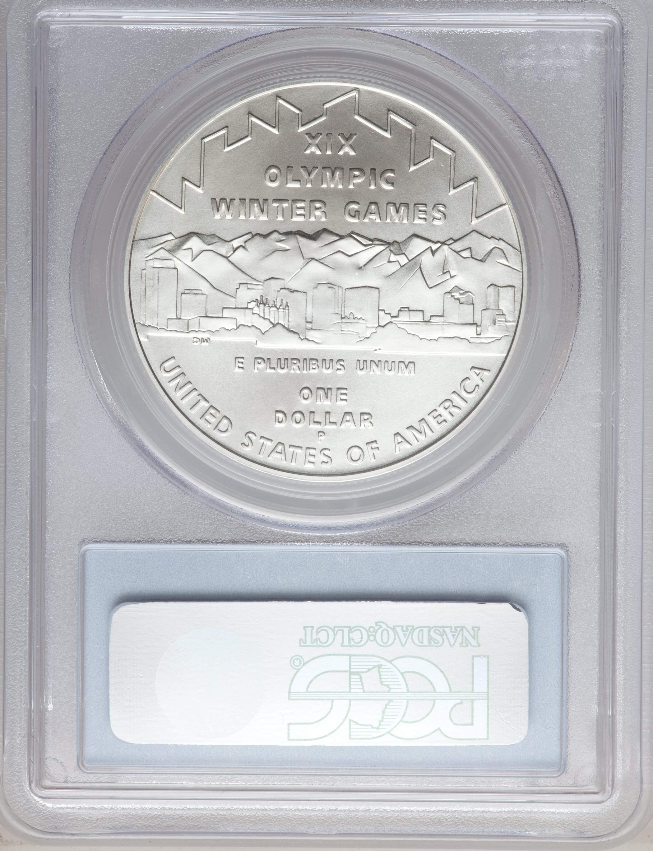 2002-P S$1 Salt Lake City Olympics MS63 thumbnail 4