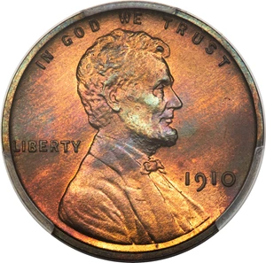 image for: 1910 1C PR67 Brown PCGS....