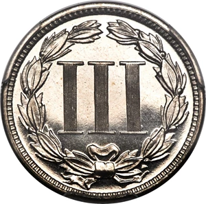 image for: 1882 3CN PR67 Deep Cameo PCGS. CAC....