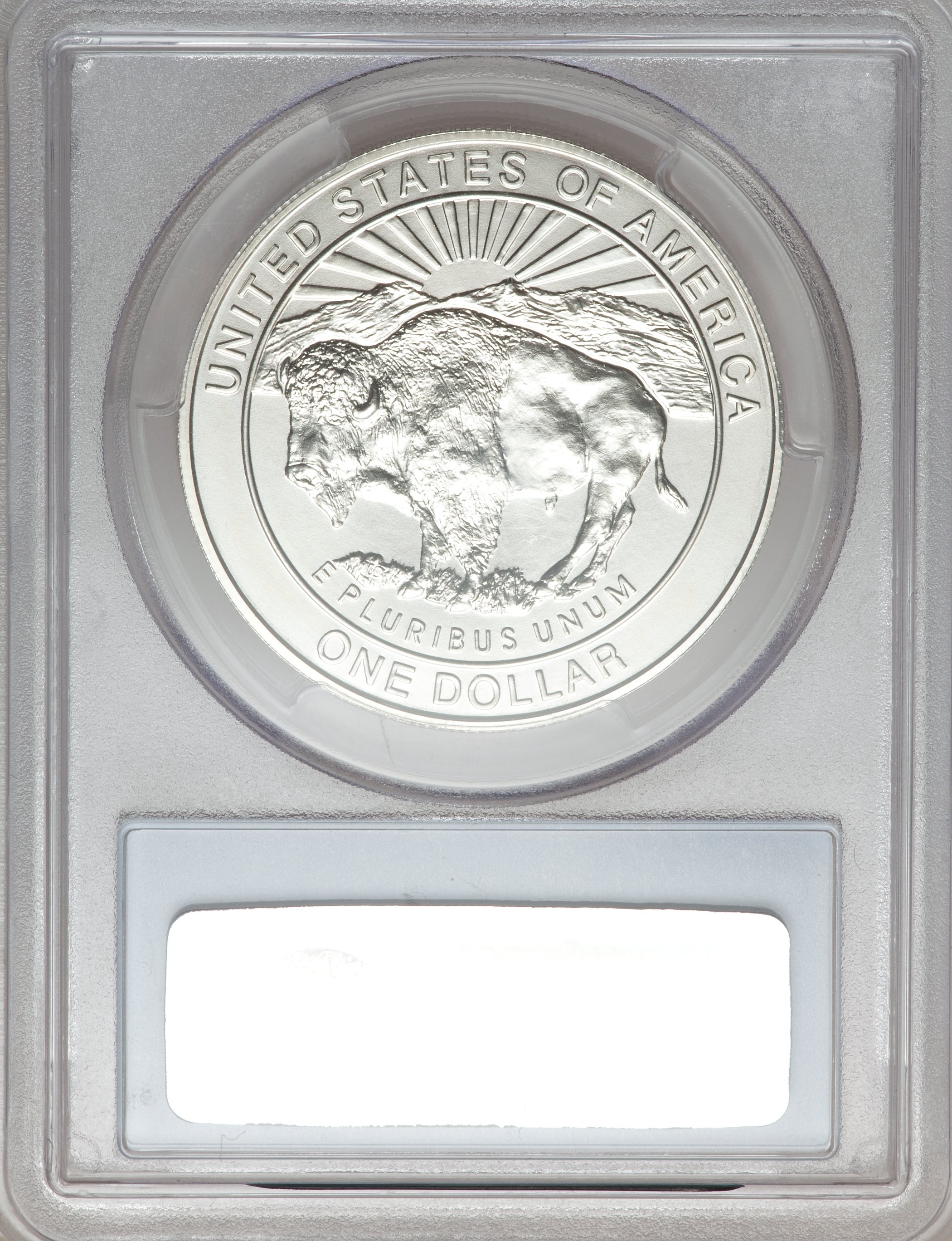1999-P S$1 Yellowstone National Park MS63 thumbnail 2