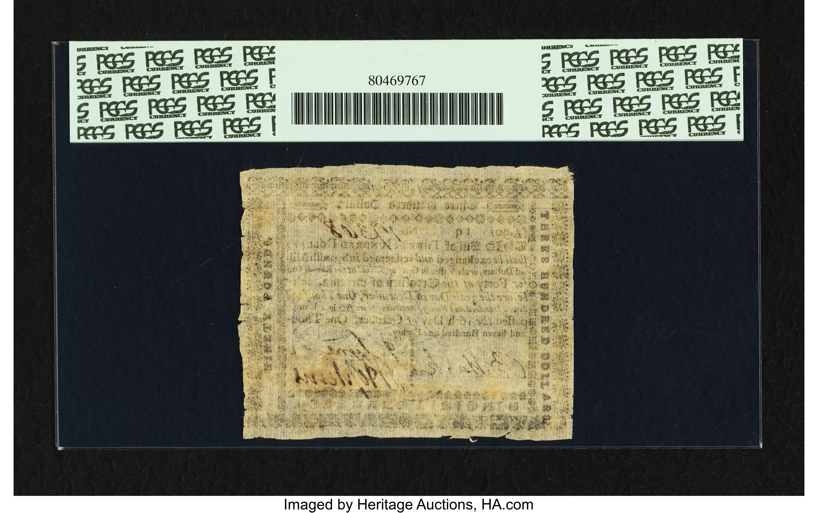 image for: Virginia October 16, 1780 $300 PCGS Very Fine 35PPQ....