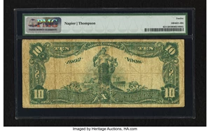 image for: Victoria, TX - $10 1902 Date Back Fr. 621 The Victoria NB Ch. # (S)10360...