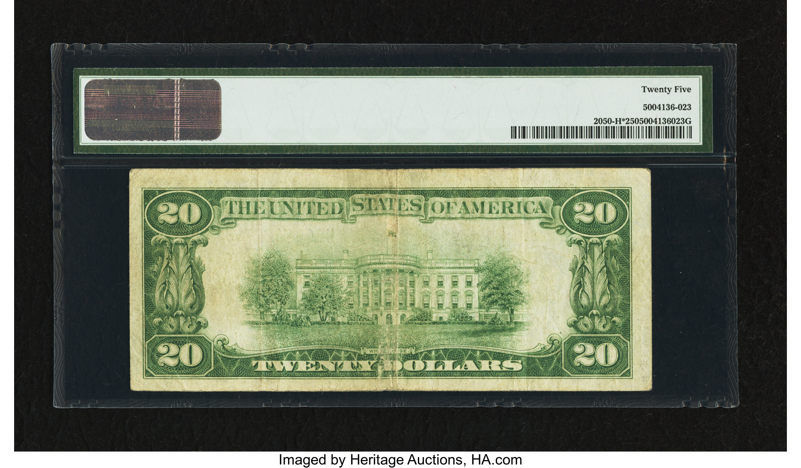 image for: Fr. 2050-H* $20 1928 Federal Reserve Star Note. PMG Very Fine 25....