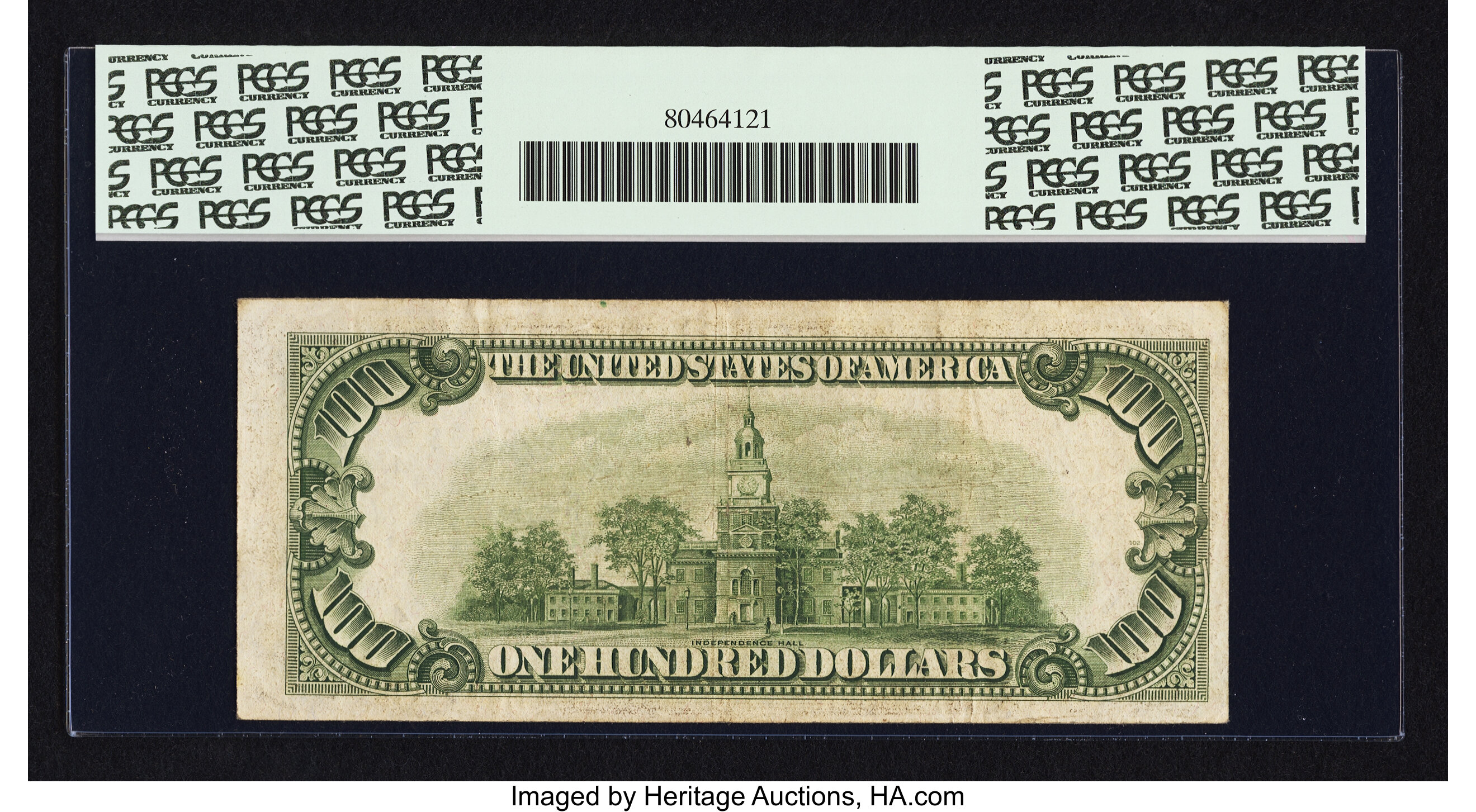 image for: Fr. 2157-D* $100 1950 Mule Federal Reserve Note. PCGS Very Fine 30....