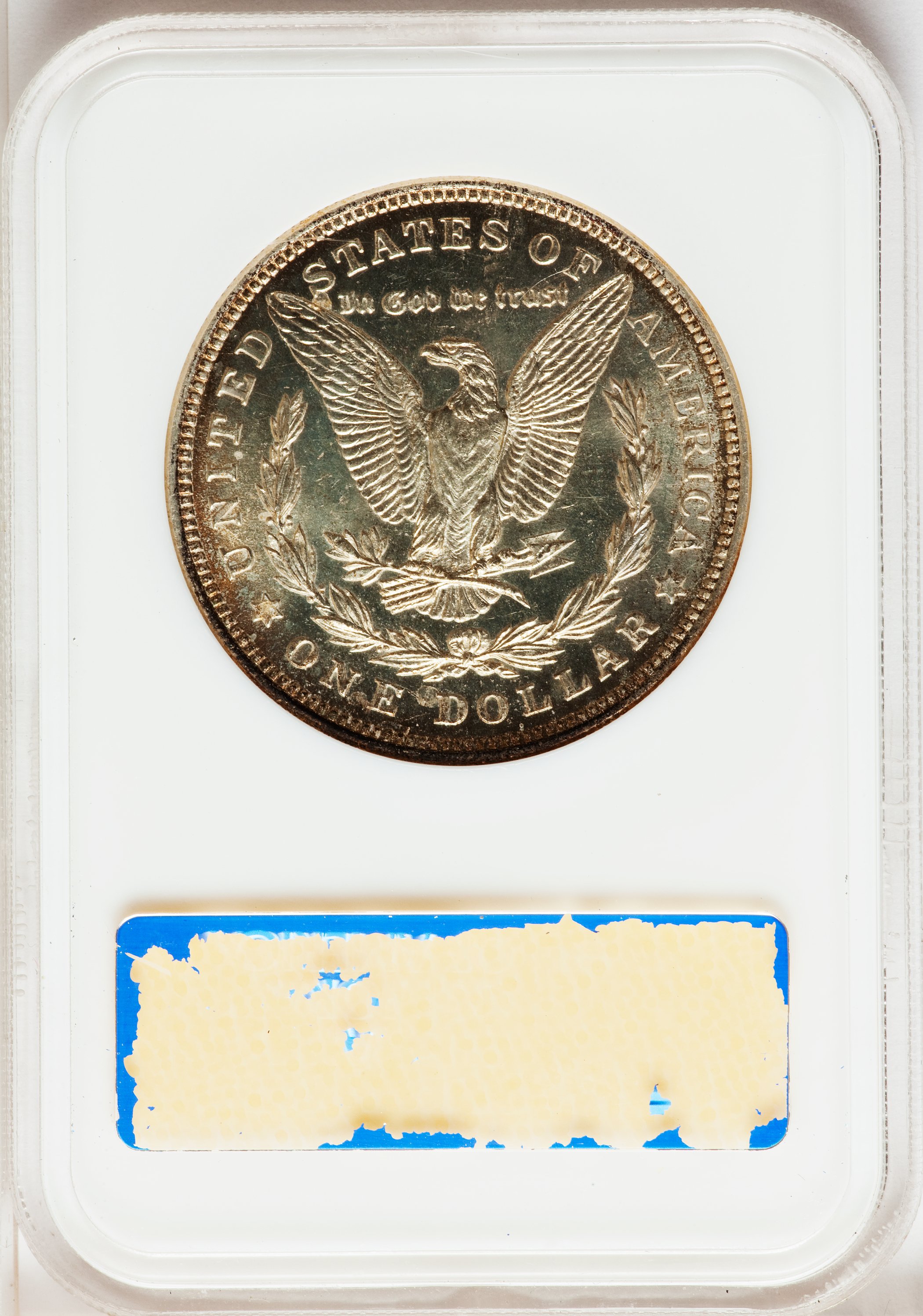 1921 $1  Morgan MS DMPL MS62 DMPL thumbnail 4