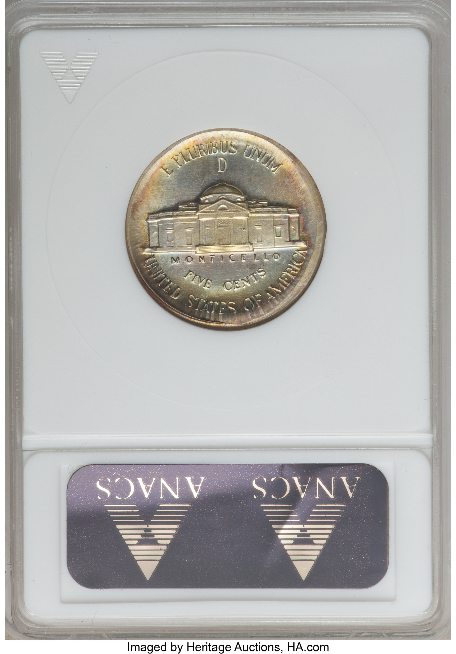 1945-D 5c Silver F15 thumbnail 15