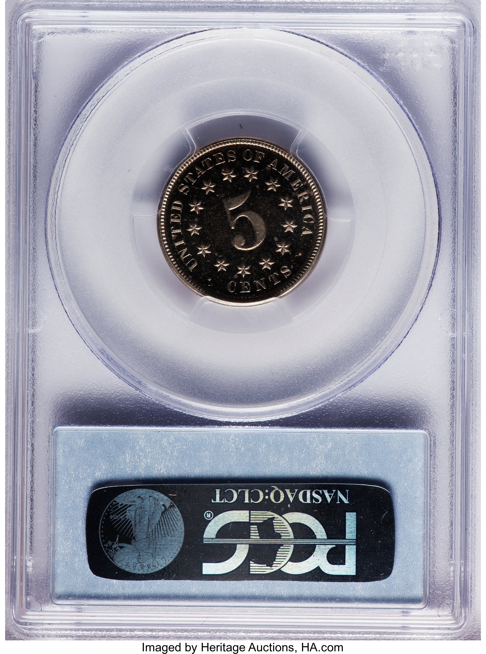 image for: 1878 5C PR65 Deep Cameo PCGS....