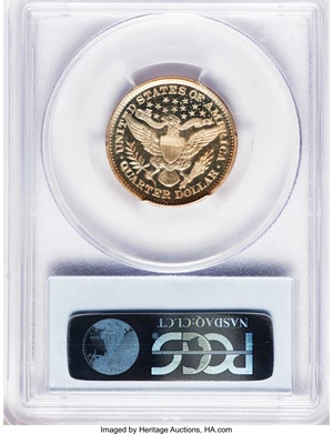 image for: 1895 25C PR68 Deep Cameo PCGS. CAC....