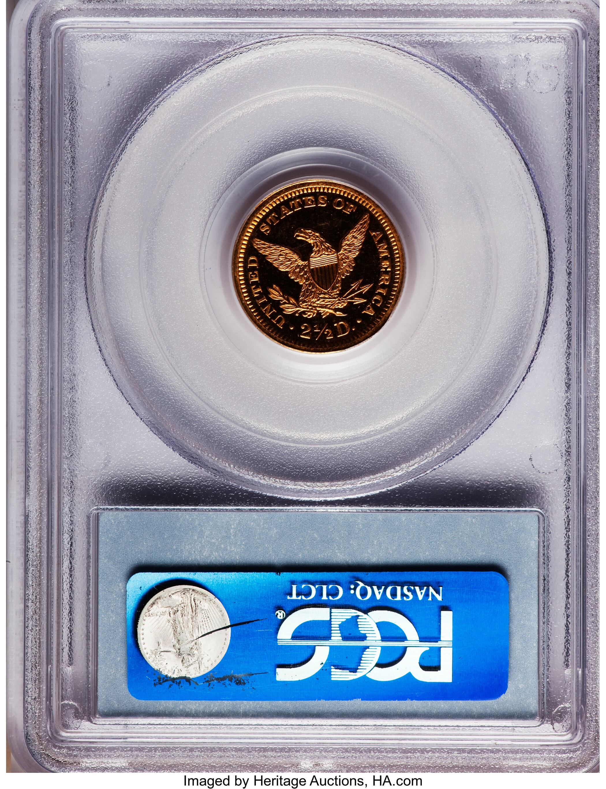image for: 1879 $2 1/2 PR64 Cameo PCGS. CAC....
