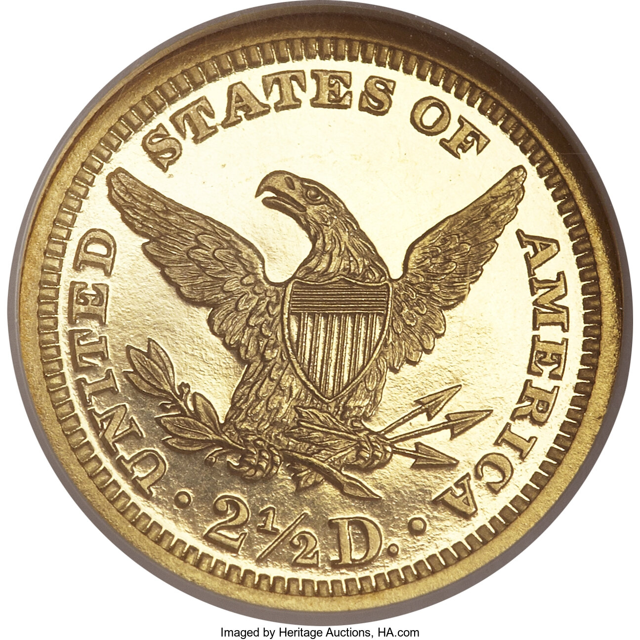 image for: 1882 $2 1/2 PR66 Cameo NGC. CAC....