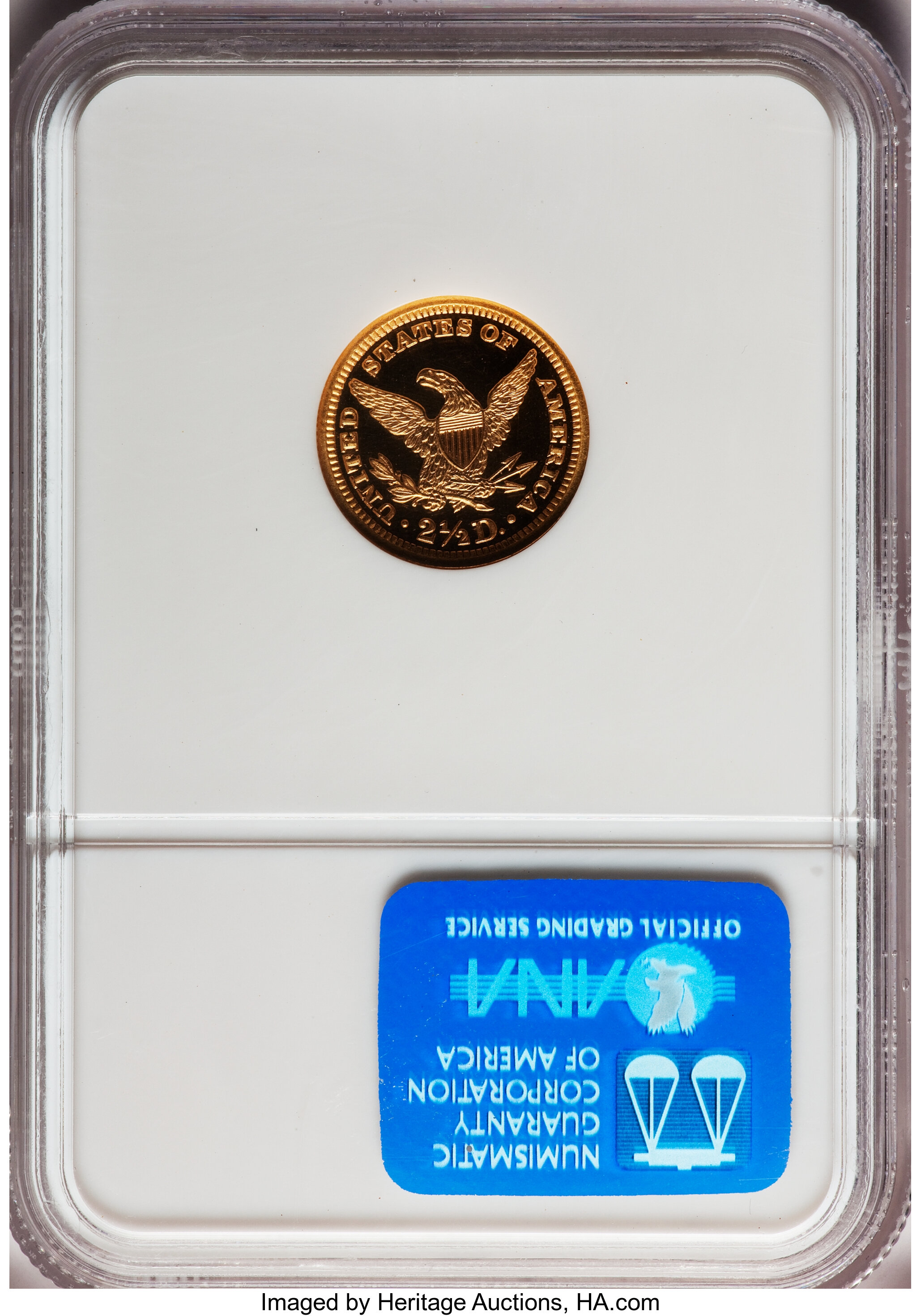 image for: 1882 $2 1/2 PR66 Cameo NGC. CAC....