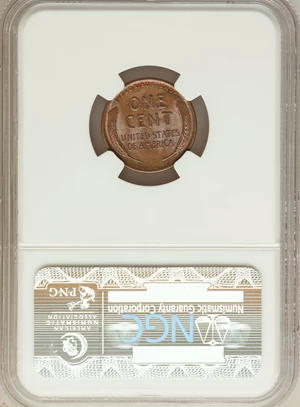 image for: 1909 VDB 1C MS66 Brown NGC. NGC Census: (26/1). PCGS Population (10/0). Mintage: 27,995,000. Numismedia Wsl. Price for prob...