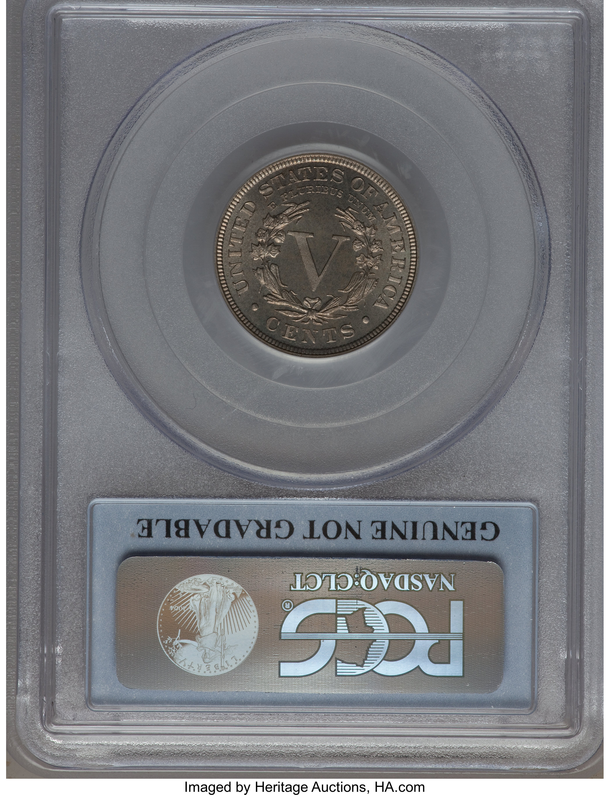 1886 5c AU55 thumbnail 10