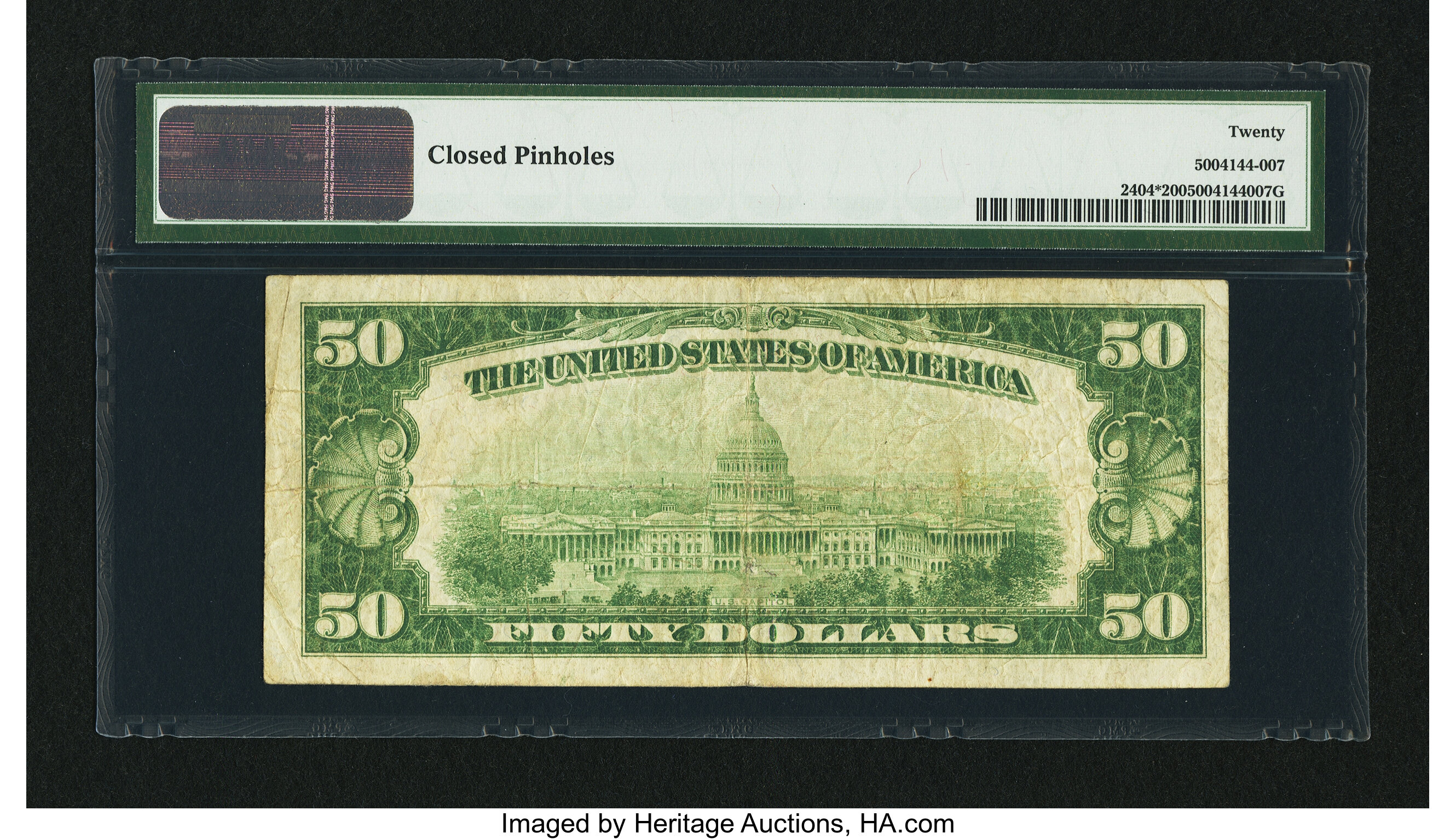 image for: Fr. 2404* $50 1928 Gold Certificate. PMG Very Fine 20....