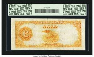 image for: Fr. 1209 $100 1882 Gold Certificate PCGS Apparent Fine 15....